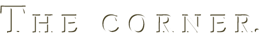 THECORNER.のlogo